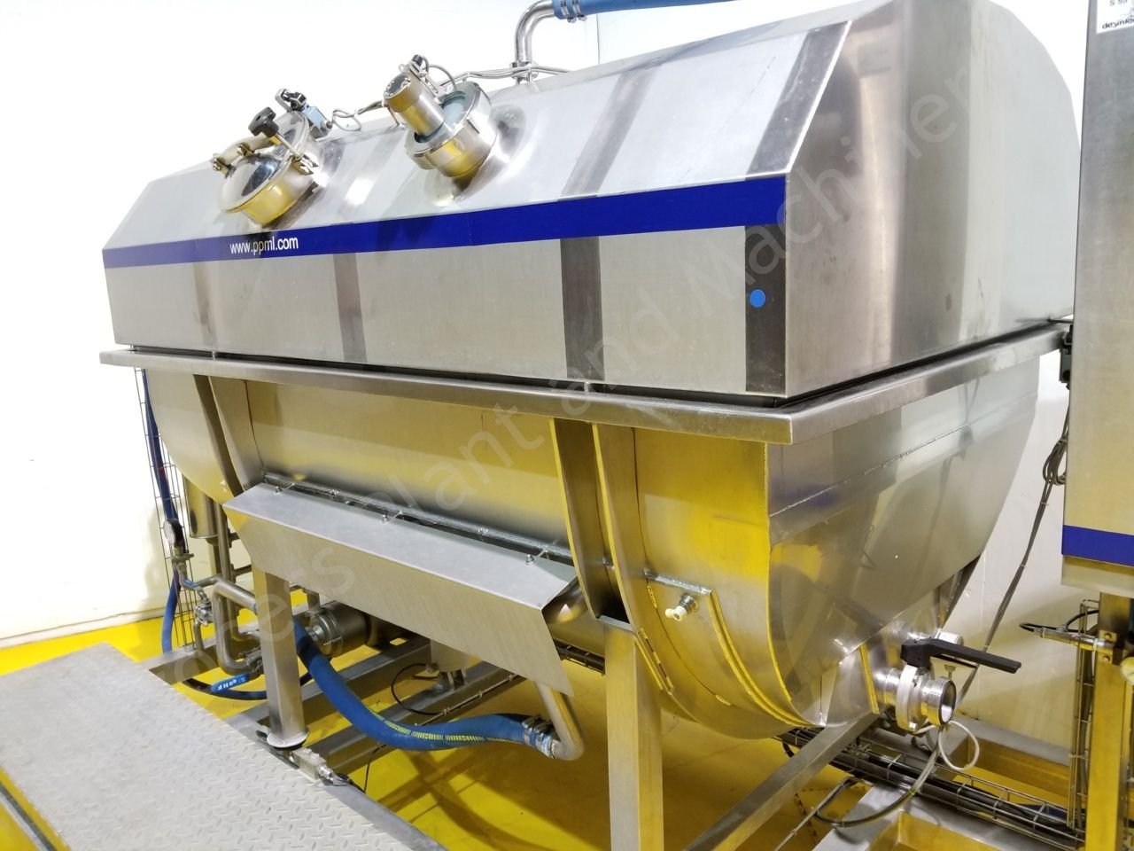 Used APV Stainless Steel Pilot Cheese Vat with Auto PLControl System